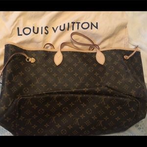 Brand new Louis Vuitton neverfull bag authentic